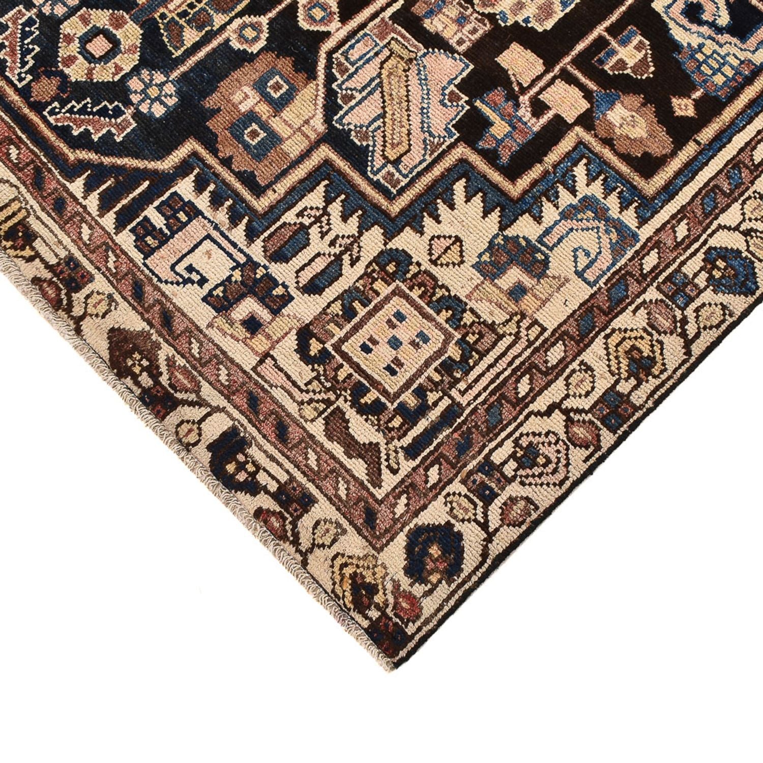 Alfombra persa - Nómada - 207 x 127 cm - rojo claro