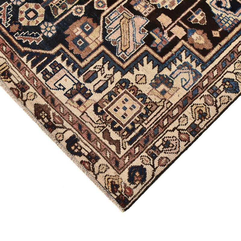 Alfombra persa - Nómada - 207 x 127 cm - rojo claro