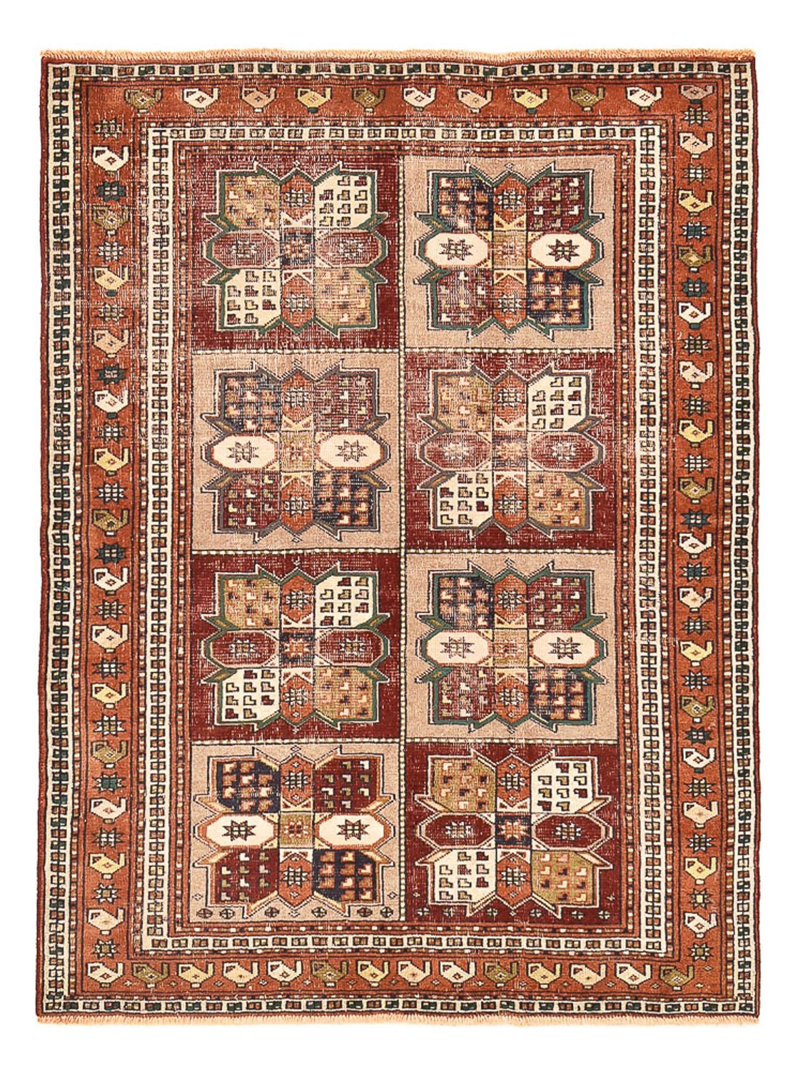 Alfombra persa - Clásica - 168 x 123 cm - beige oscuro