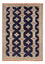 Alfombra Turkaman - 173 x 120 cm - azul oscuro