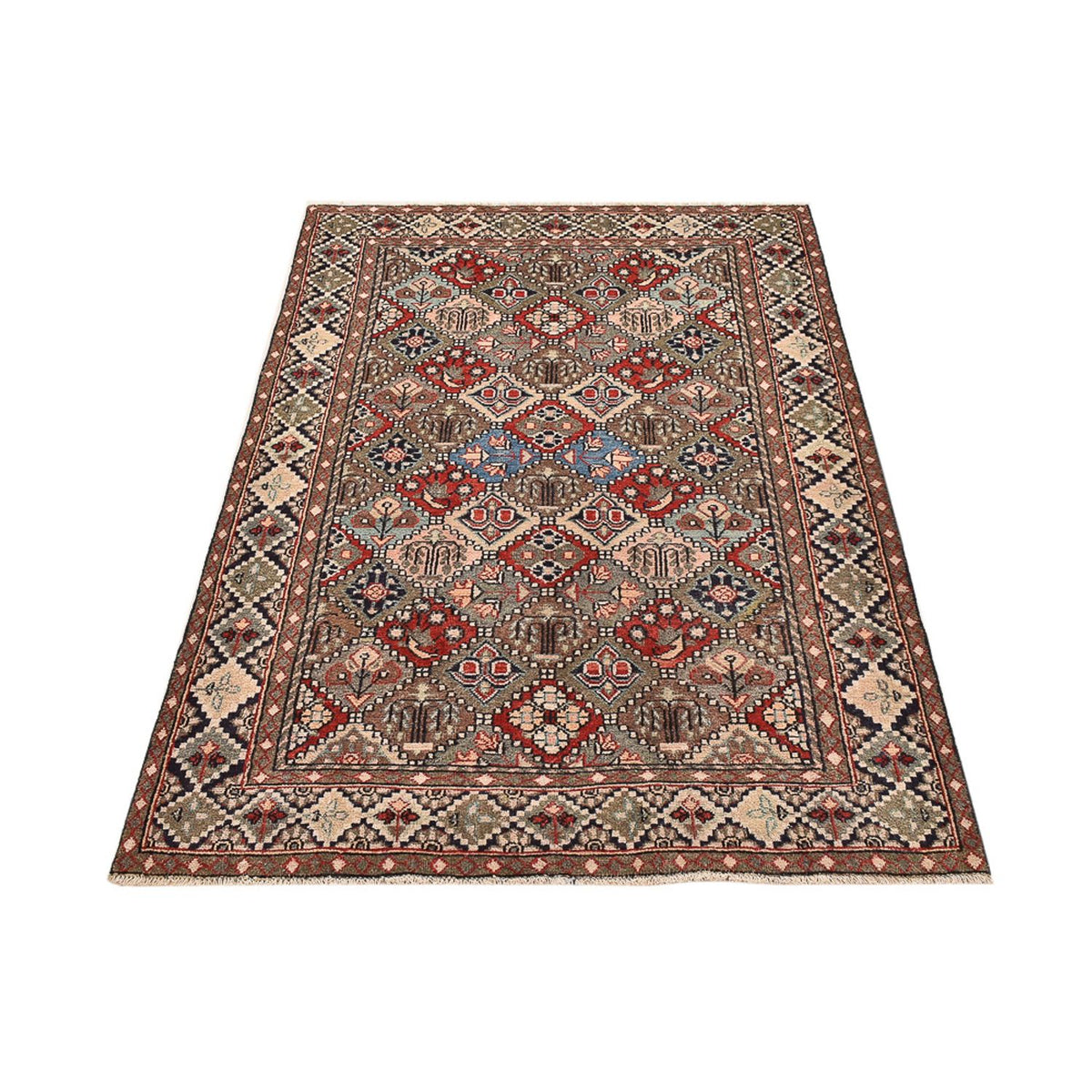 Alfombra persa - Nómada - 187 x 113 cm - multicolor