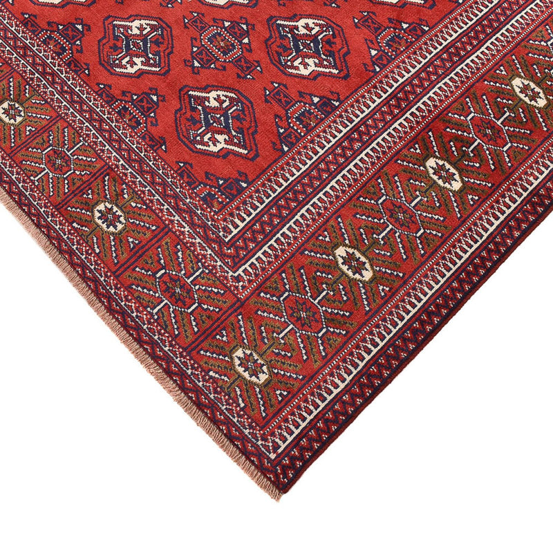 Alfombra Turkaman - 273 x 185 cm - rojo