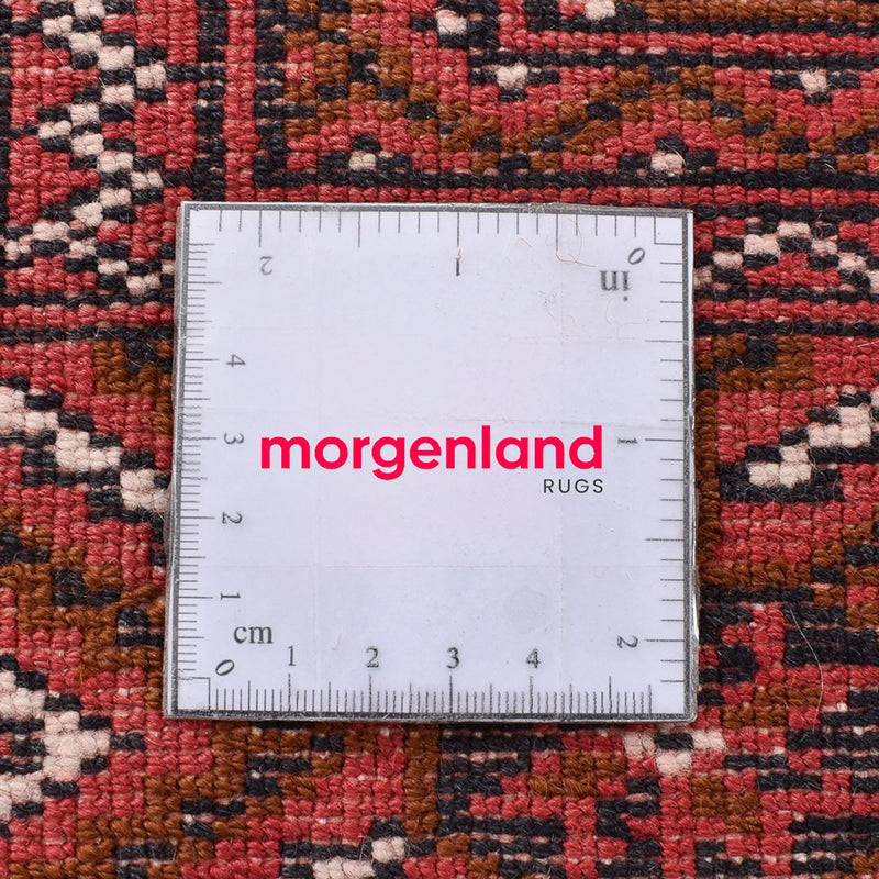 Alfombra Turkaman - 280 x 203 cm - rojo claro