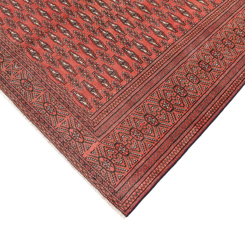 Alfombra Turkaman - 289 x 191 cm - rojo