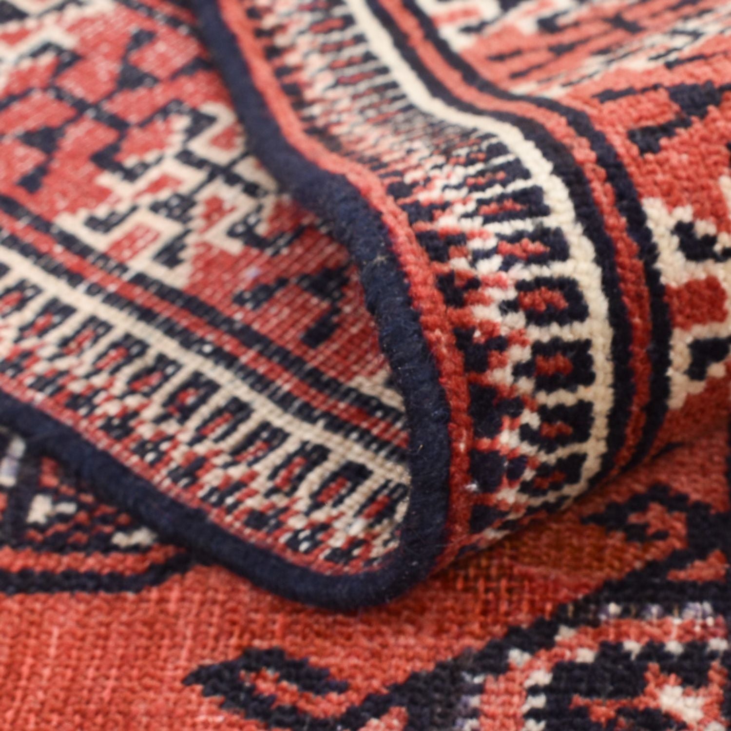 Alfombra de pasillo Alfombra persa - Clásica - 196 x 57 cm - rojo