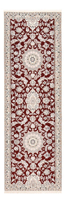 Alfombra de pasillo Alfombra Persa - Nain - Real - 275 x 93 cm - rojo