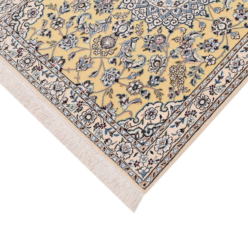 Alfombra de pasillo Alfombra Persa - Nain - Real - 320 x 90 cm - beige