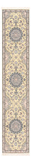 Alfombra de pasillo Alfombra Persa - Nain - Real - 309 x 61 cm - beige