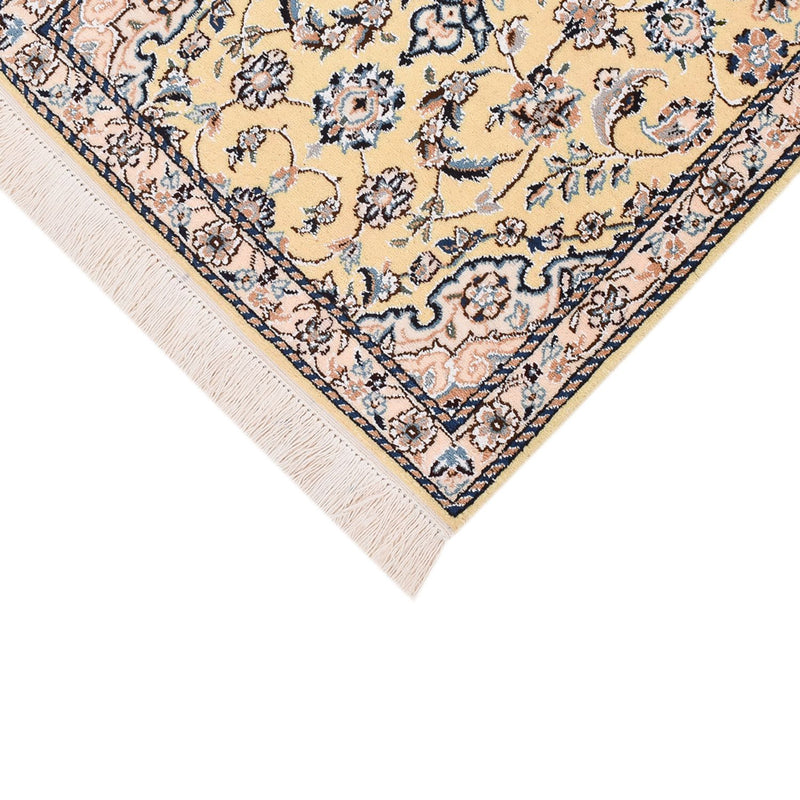 Alfombra de pasillo Alfombra Persa - Nain - Real - 309 x 61 cm - beige
