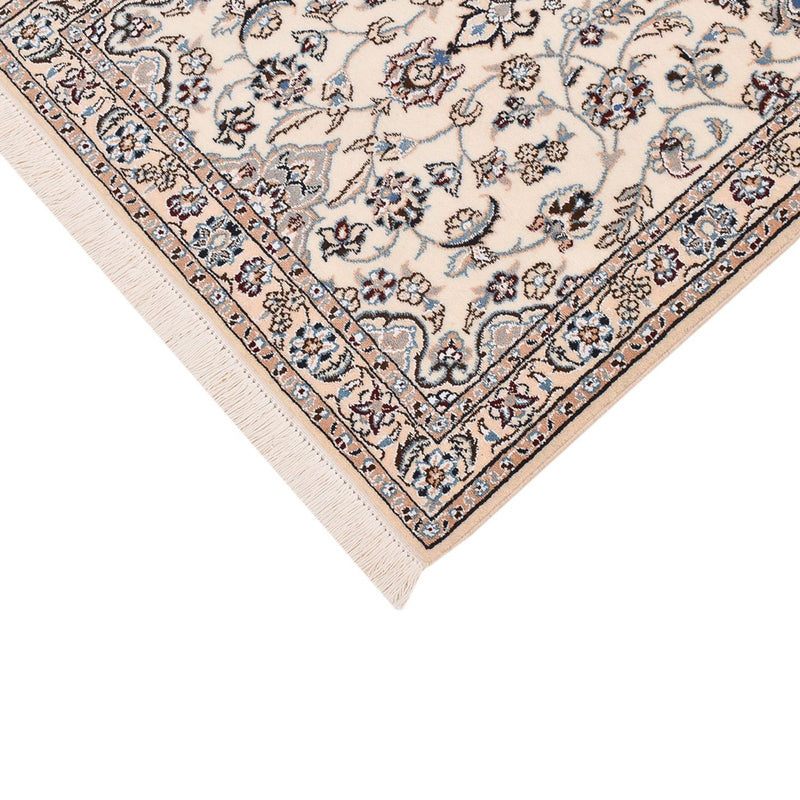 Alfombra de pasillo Alfombra Persa - Nain - Real - 229 x 70 cm - crema