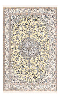 Alfombra Persa - Nain - Real - 210 x 132 cm - beige