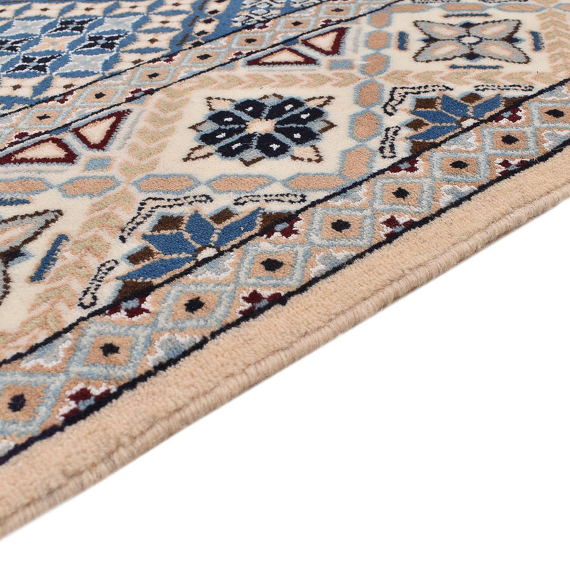 Alfombra Persa - Nain - Real - 219 x 155 cm - azul claro