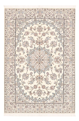 Alfombra Persa - Nain - Real - 196 x 130 cm - crema