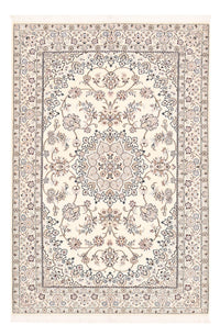 Alfombra Persa - Nain - Real - 196 x 130 cm - crema