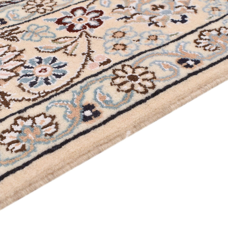 Alfombra Persa - Nain - Real - 196 x 130 cm - crema