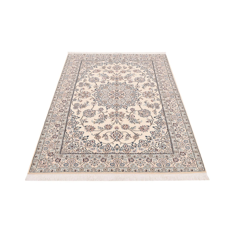 Alfombra Persa - Nain - Real - 196 x 130 cm - crema