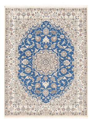 Alfombra Persa - Nain - Real - 202 x 151 cm - azul