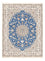 Alfombra Persa - Nain - Real - 202 x 151 cm - azul