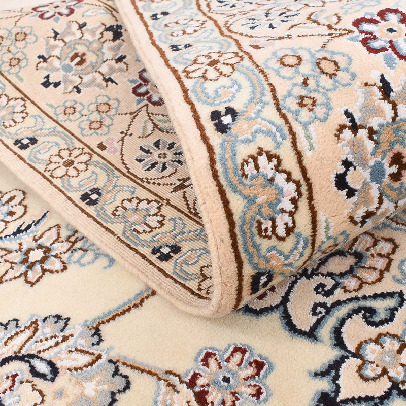 Alfombra Persa - Nain - Real - 207 x 127 cm - beige