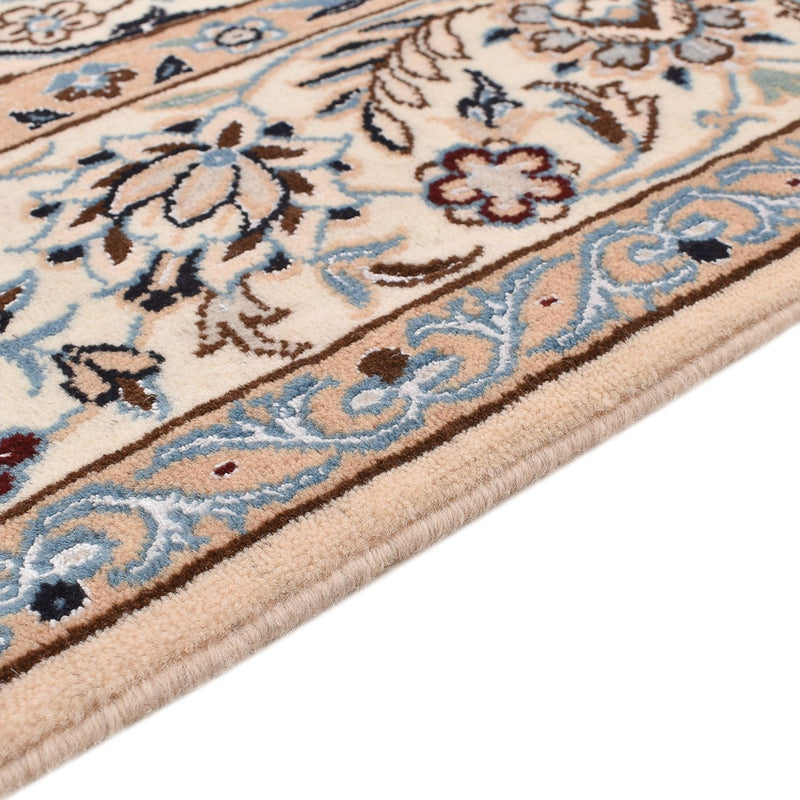 Alfombra Persa - Nain - Real - 255 x 159 cm - verde oscuro
