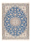 Alfombra Persa - Nain - Real - 127 x 90 cm - azul