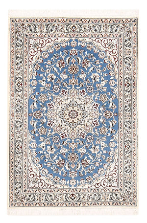 Alfombra Persa - Nain - Real - 120 x 80 cm - azul