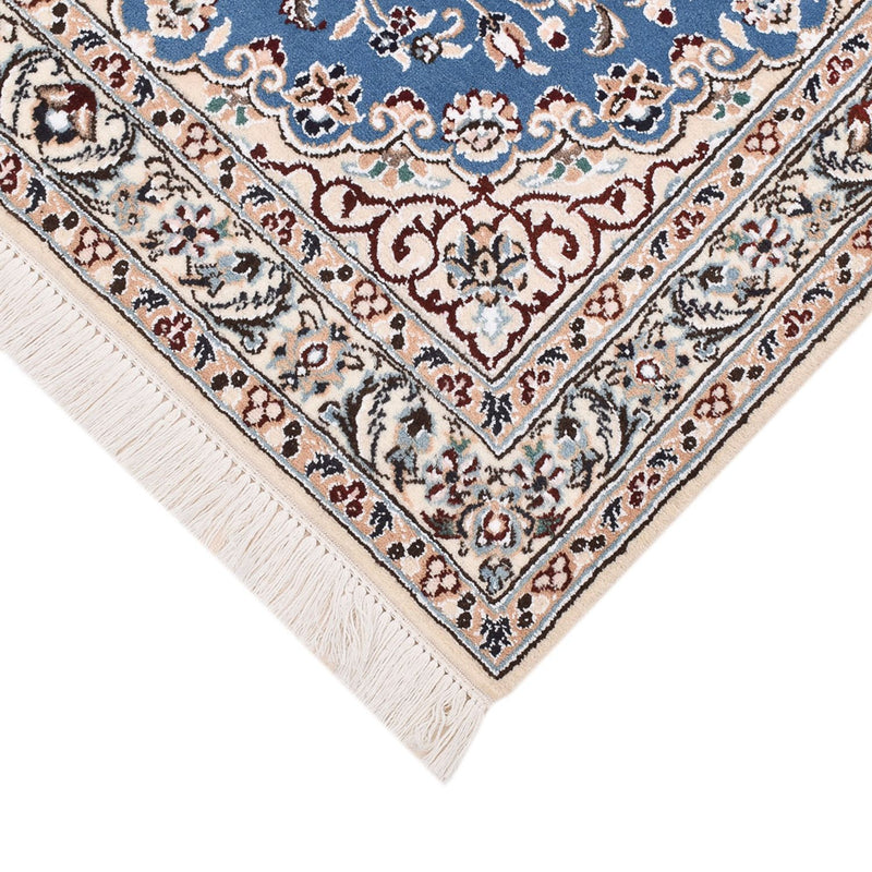 Alfombra Persa - Nain - Real - 120 x 80 cm - azul