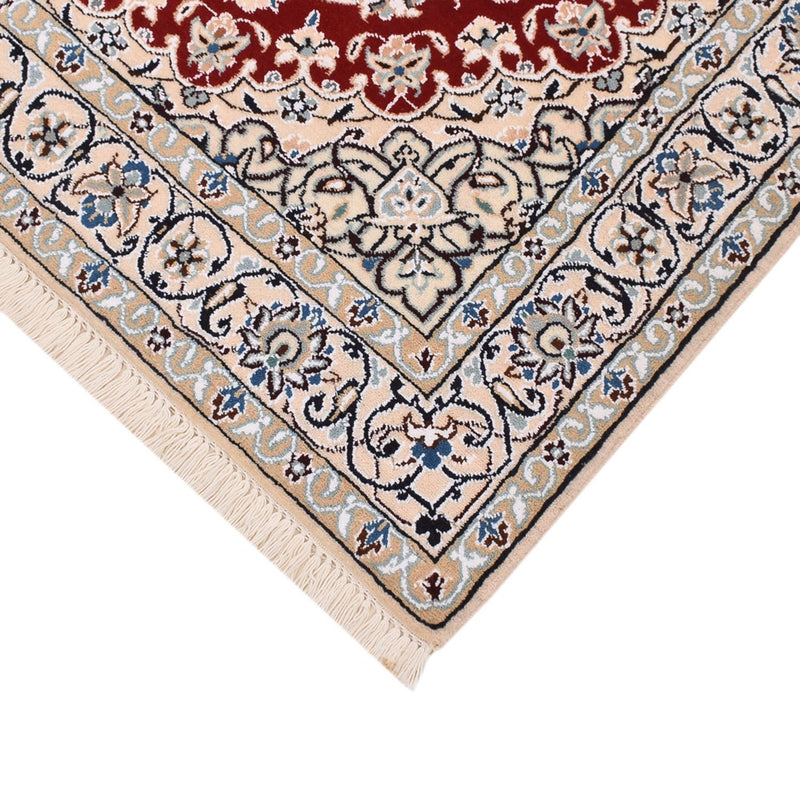Alfombra Persa - Nain - Real - 155 x 105 cm - rojo