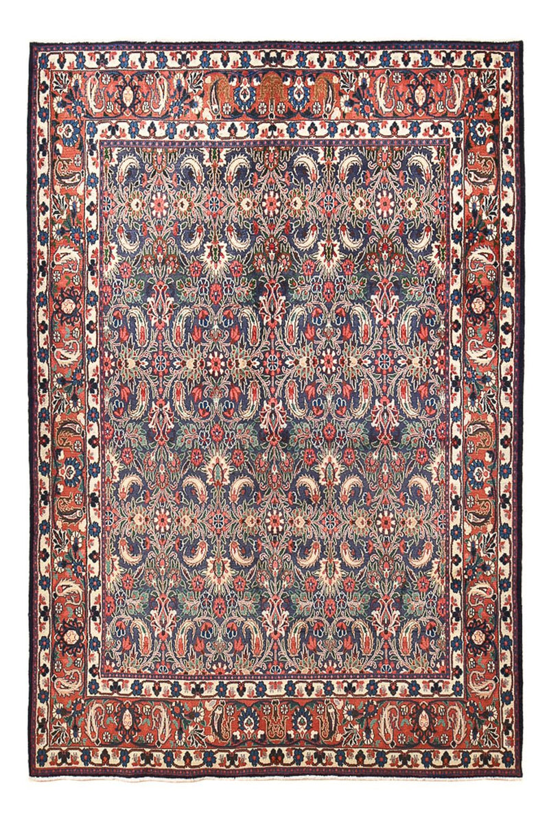 Alfombra persa - Clásica - 290 x 196 cm - rojo oscuro