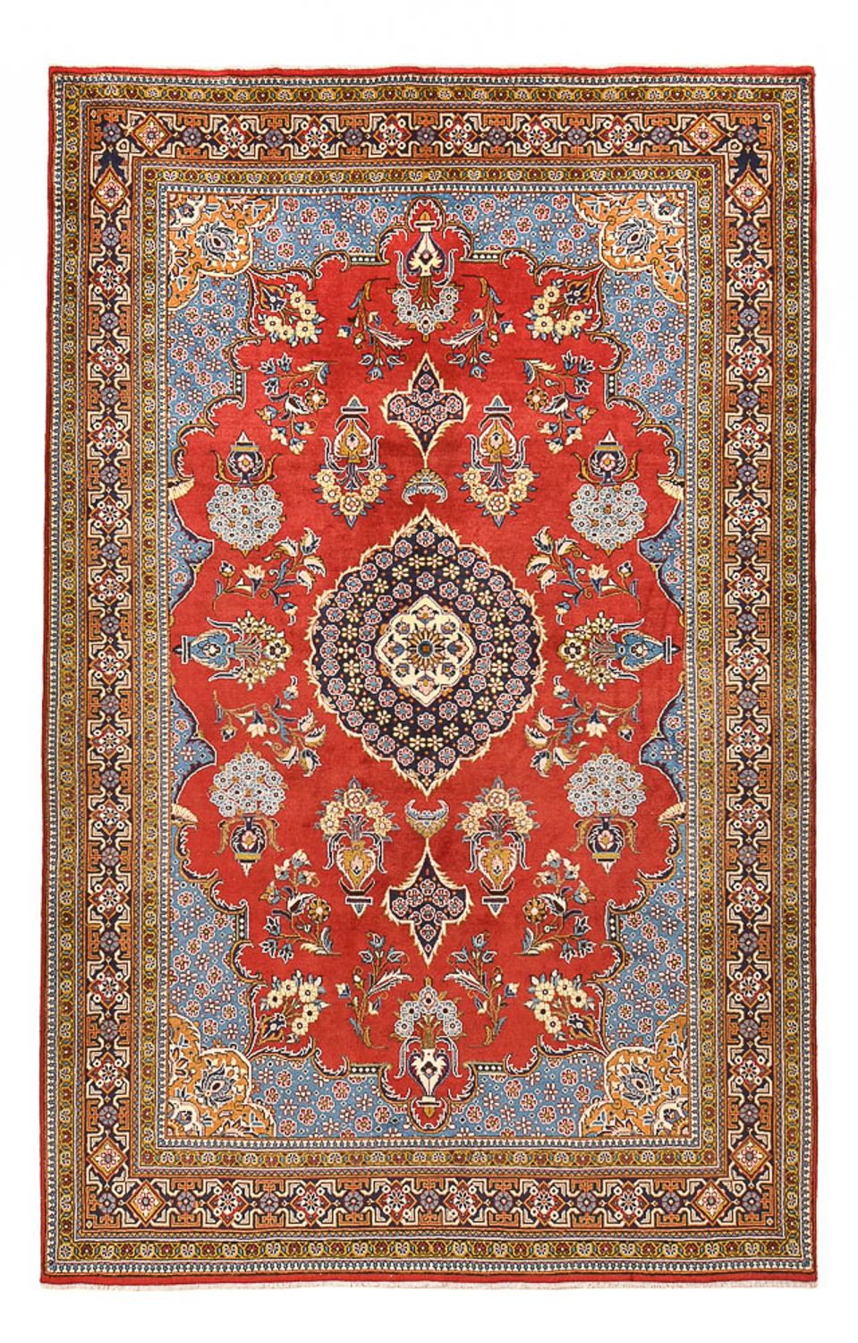 Alfombra persa - Real - 318 x 204 cm - rojo
