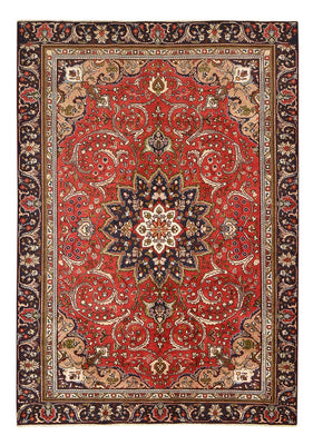 Alfombra persa - Tabriz - 253 x 177 cm - rojo