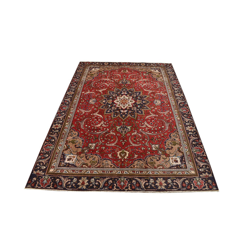 Alfombra persa - Tabriz - 253 x 177 cm - rojo