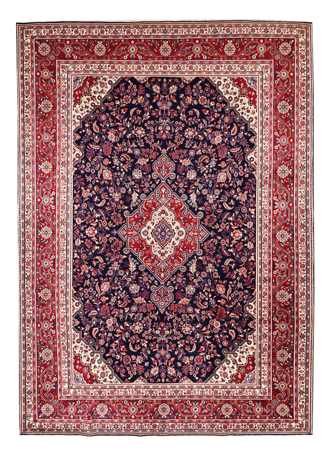 Alfombra persa - Clásica - 428 x 303 cm - rojo oscuro