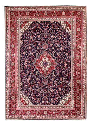 Alfombra persa - Clásica - 428 x 303 cm - rojo oscuro