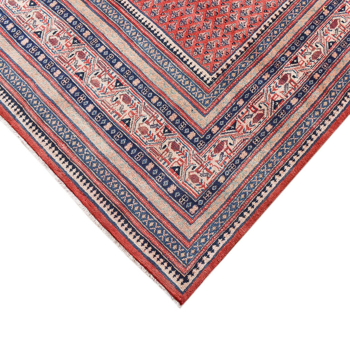 Alfombra persa - Mir - 358 x 245 cm - rojo
