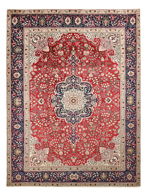 Alfombra persa - Tabriz - 326 x 239 cm - rojo