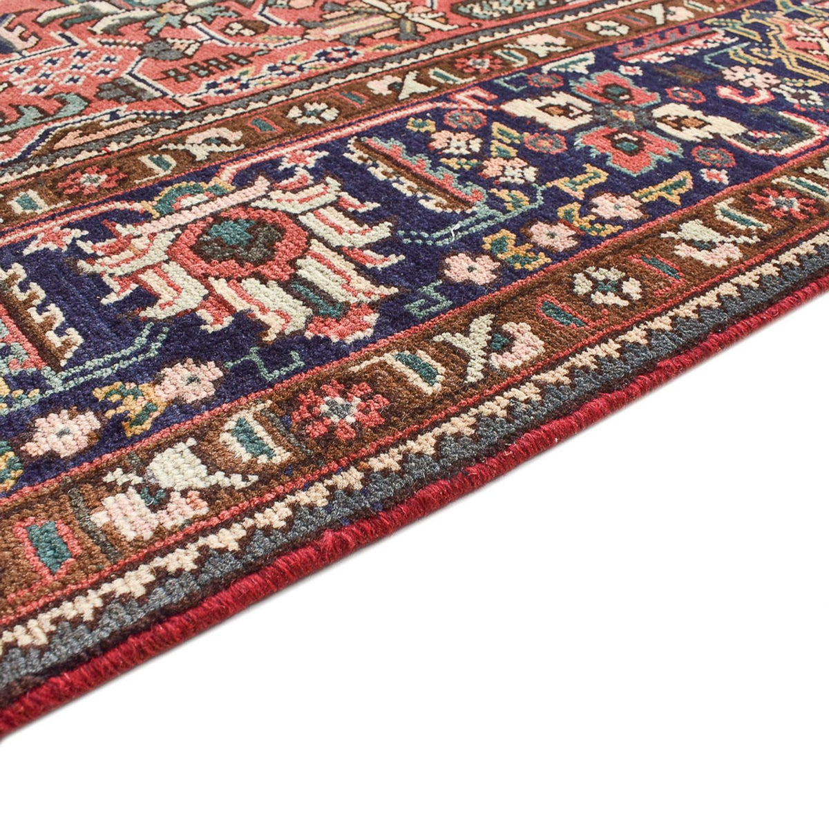 Alfombra persa - Tabriz - 335 x 247 cm - rojo claro