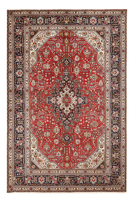 Alfombra persa - Tabriz - 303 x 198 cm - rojo