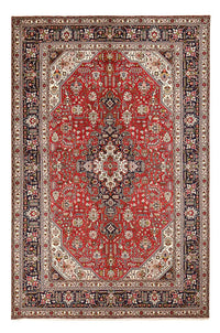 Alfombra persa - Tabriz - 303 x 198 cm - rojo