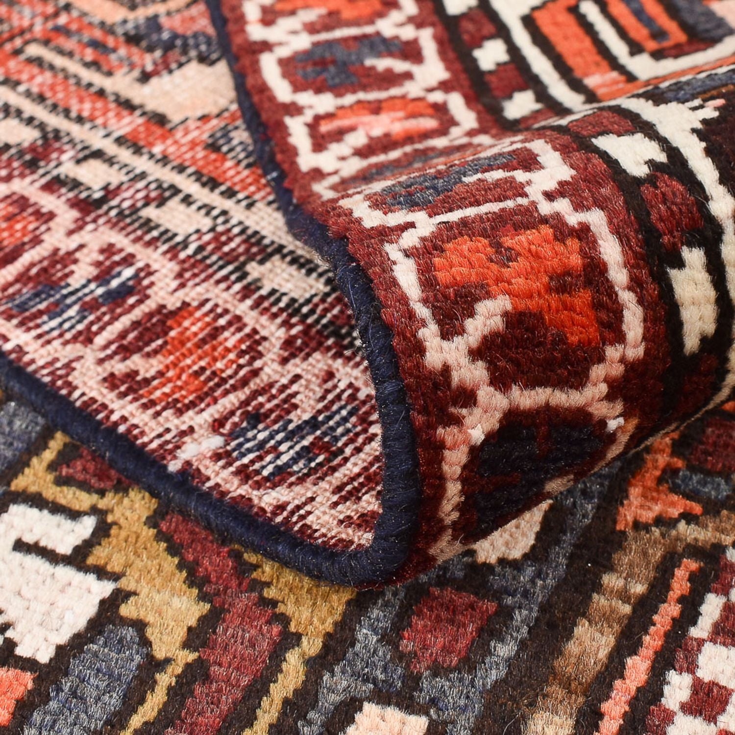 Alfombra persa - Nómada - 307 x 210 cm - multicolor