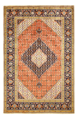 Alfombra persa - Tabriz - 306 x 197 cm - naranja