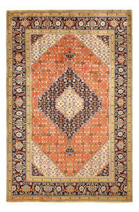 Alfombra persa - Tabriz - 306 x 197 cm - naranja