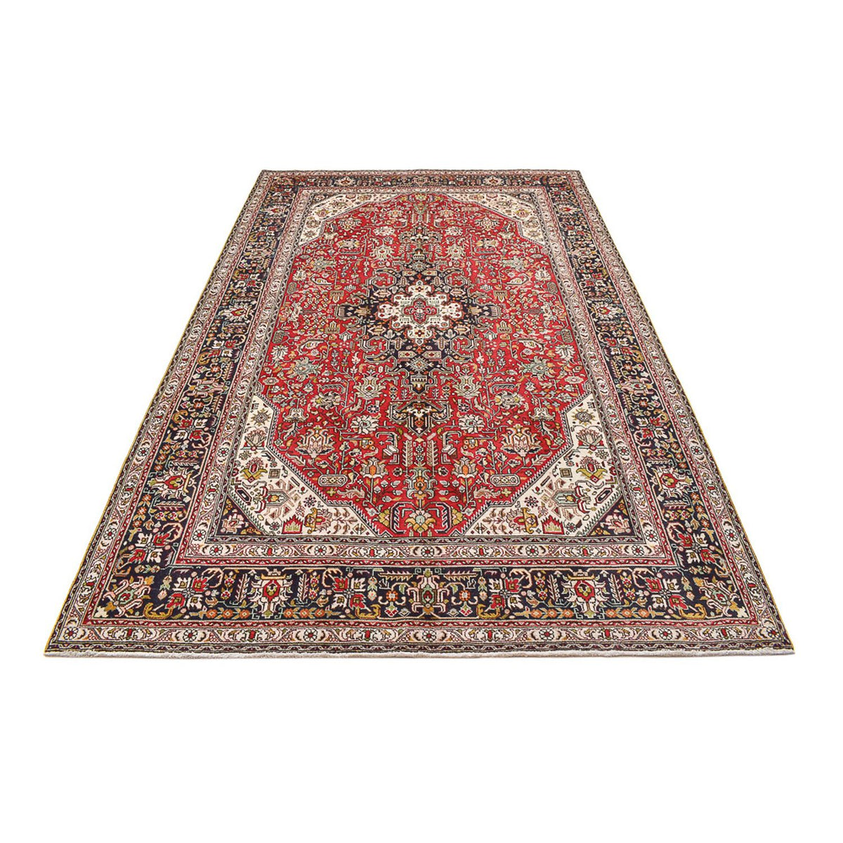 Alfombra persa - Tabriz - 320 x 203 cm - rojo