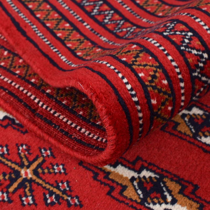 Alfombra Turkaman - 340 x 259 cm - rojo