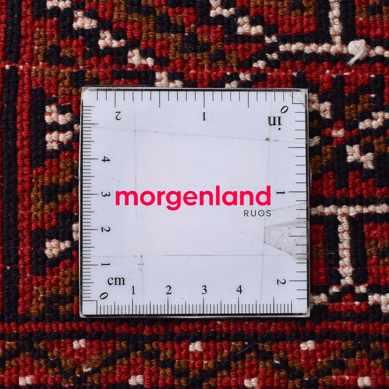 Alfombra Turkaman - 340 x 259 cm - rojo