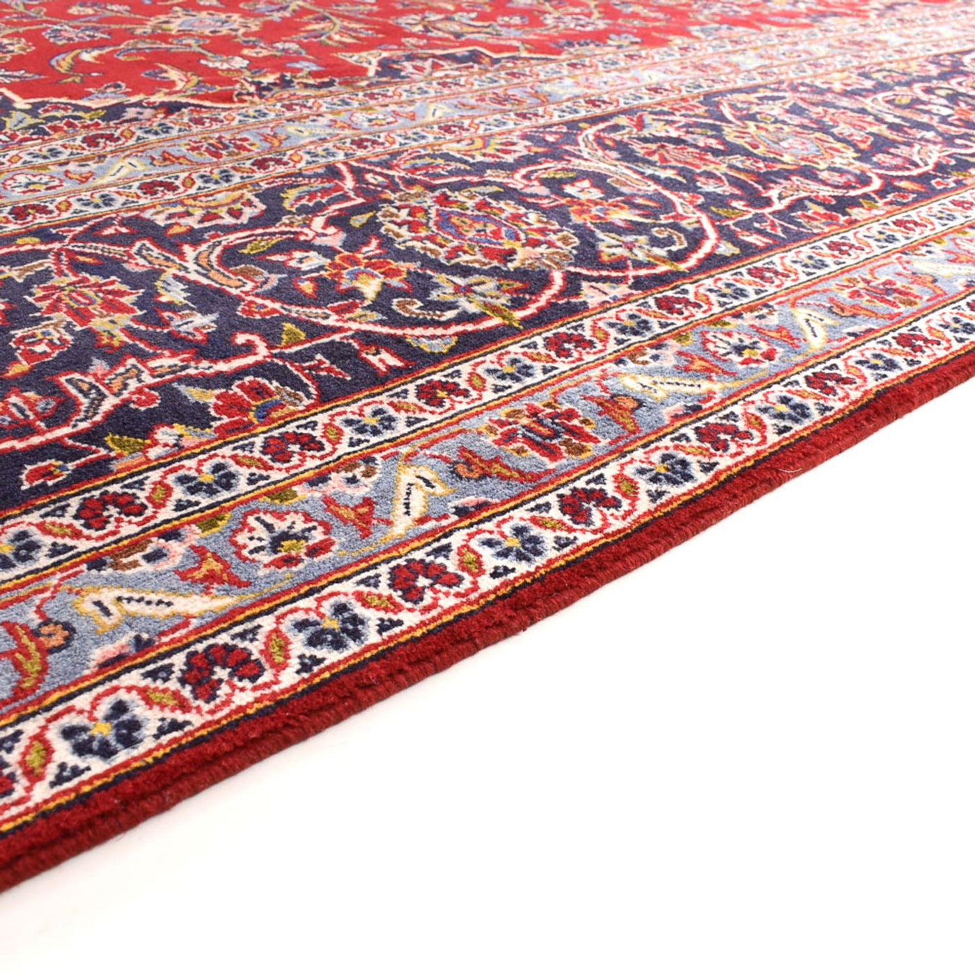 Kashan Alfombra 393x294cm - Alfombra persa