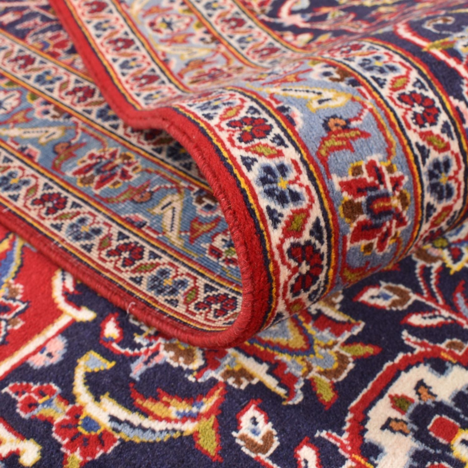 Alfombra persa - Keshan - 393 x 294 cm - rojo