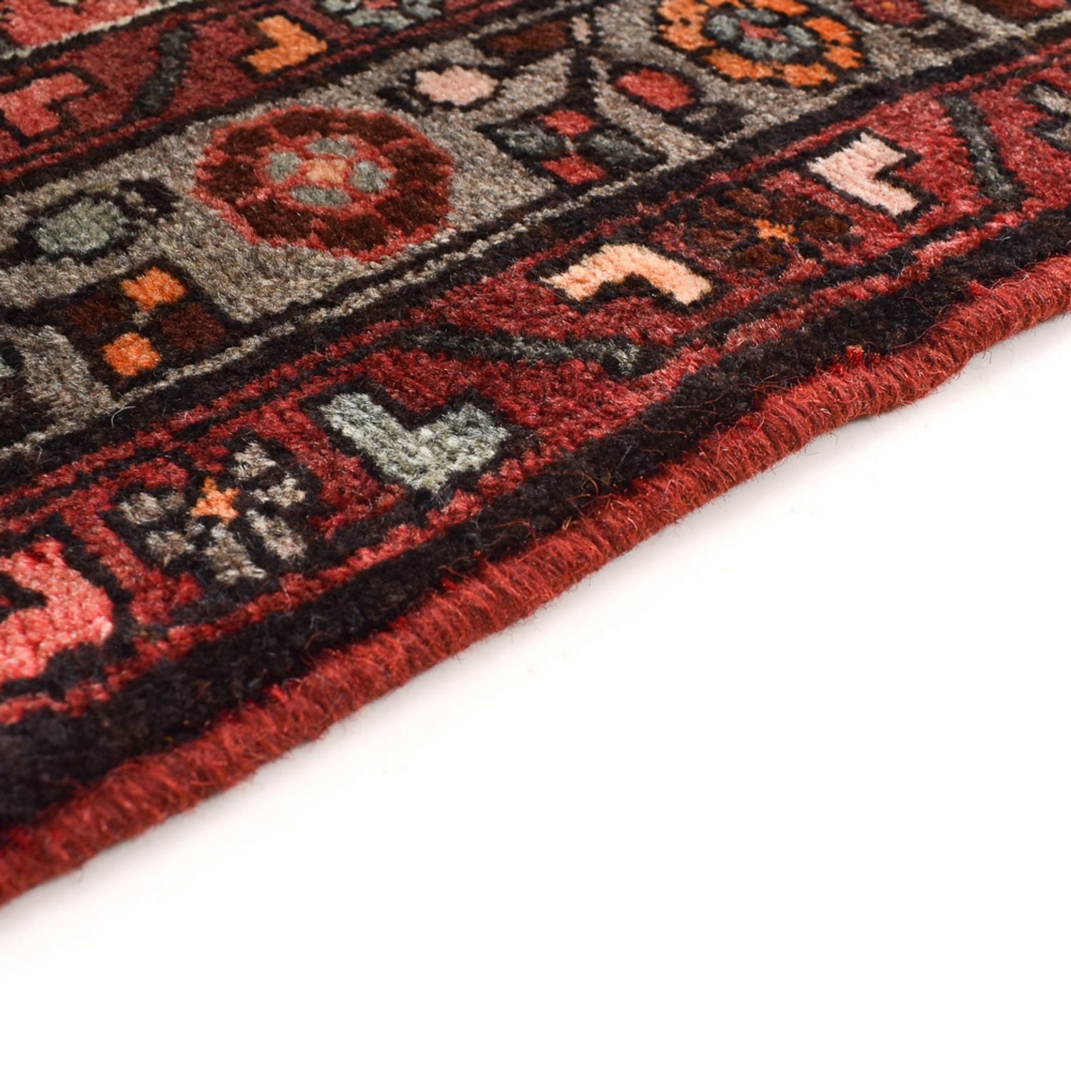 Alfombra de pasillo Alfombra persa - Nómada - 311 x 119 cm - rojo