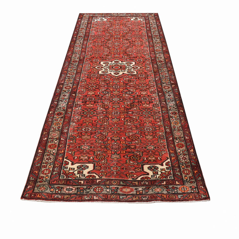 Alfombra de pasillo Alfombra persa - Nómada - 311 x 119 cm - rojo