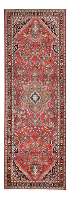 Alfombra de pasillo Alfombra persa - Nómada - 320 x 111 cm - rojo